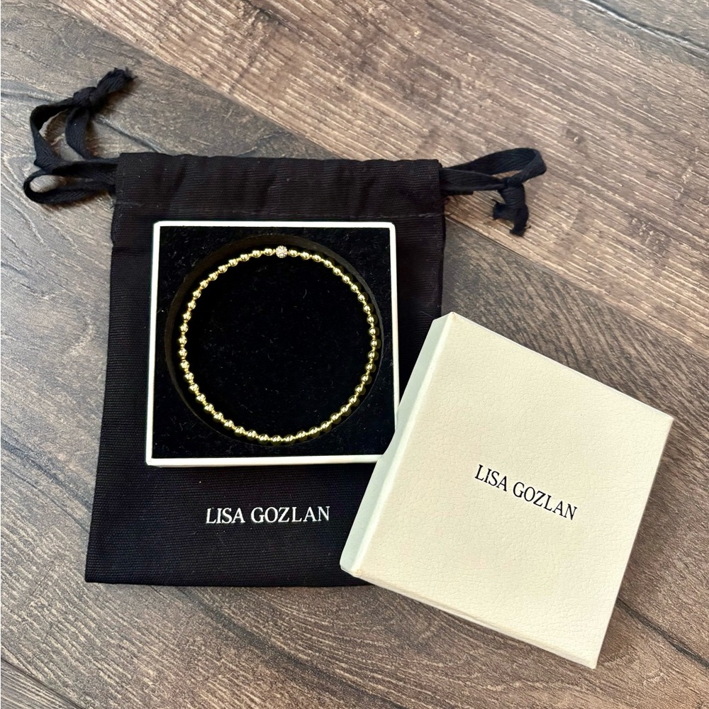 Lisa Gozlan Elegant Gold Bracelet - New in box